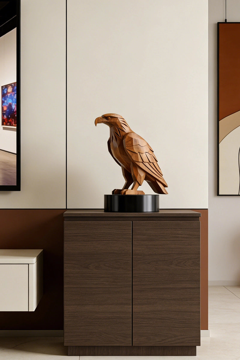 Eagle Wooden Art Sculpture #WAN028