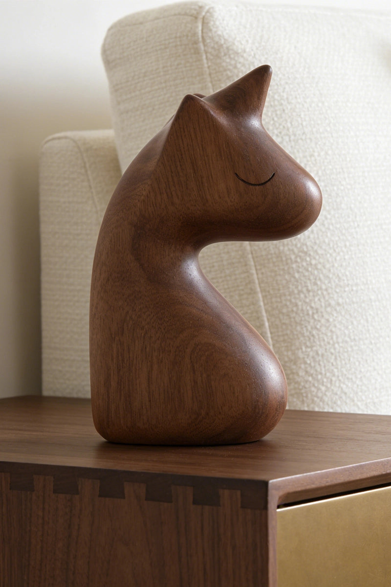 Unicorn Wooden Art Sculpture #WAN041