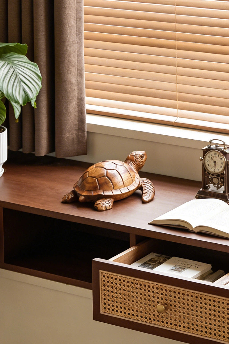 Sea Turtle Wooden Art Sculpture #WAN011
