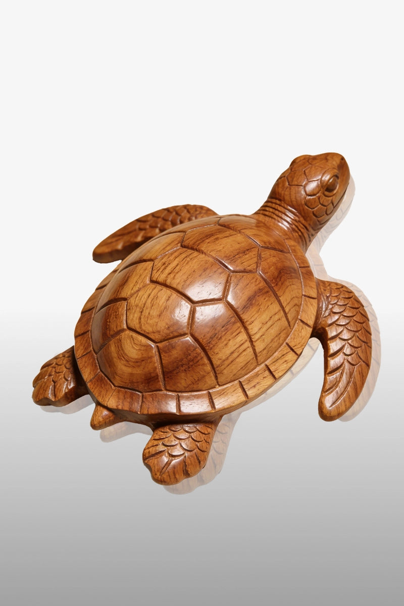 Sea Turtle Wooden Art Sculpture #WAN011