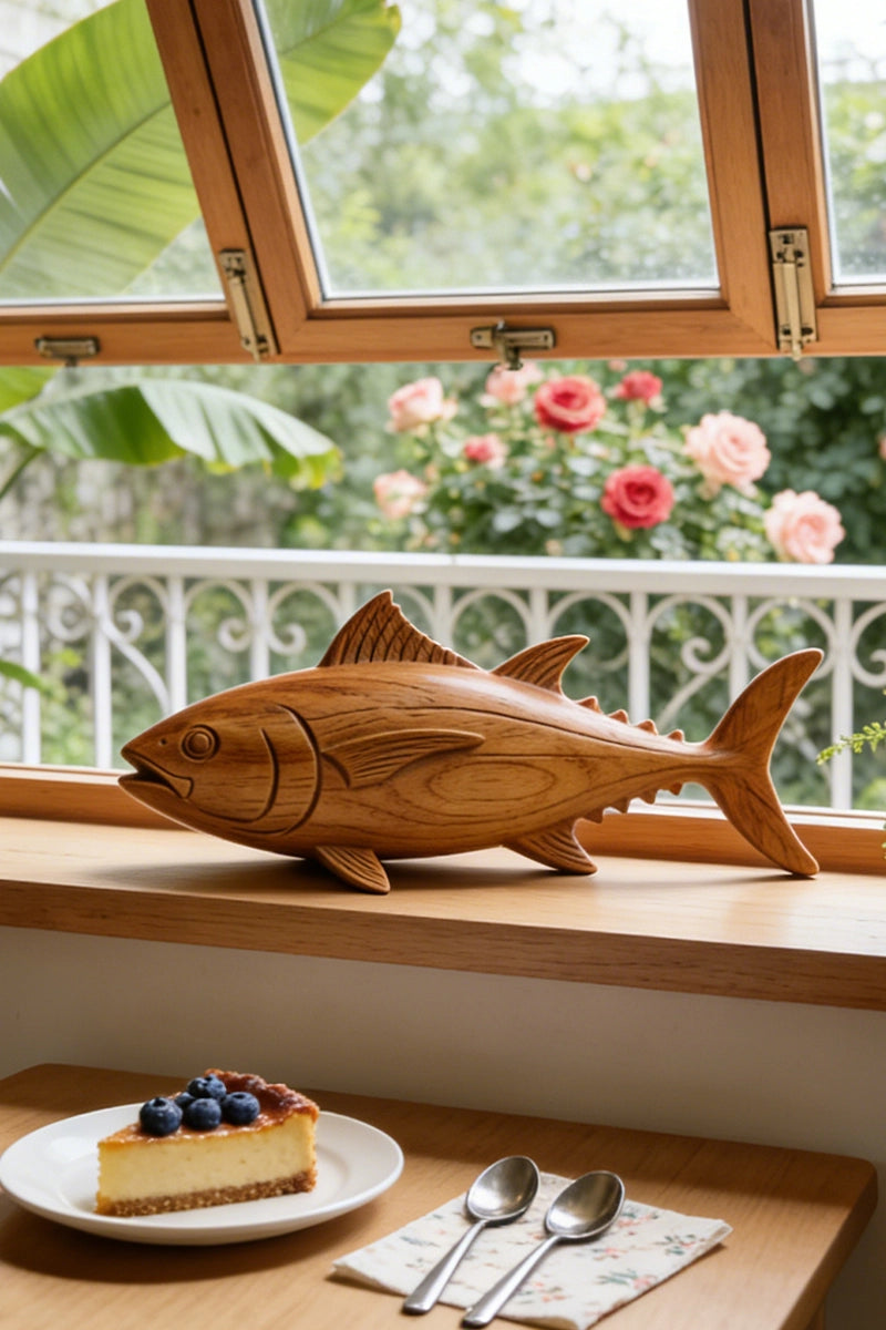 Tuna Wooden Art Sculpture #WAN013