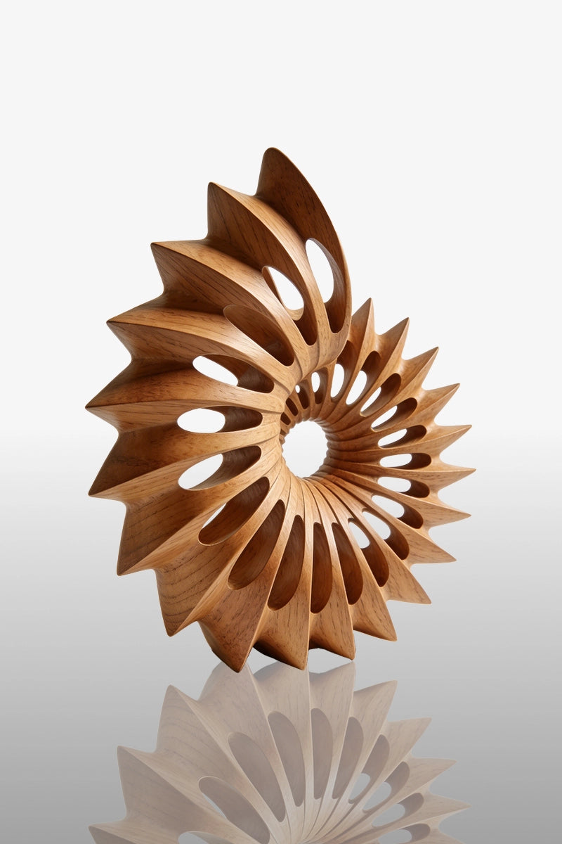 Conch Wooden Art Sculpture #WAN019