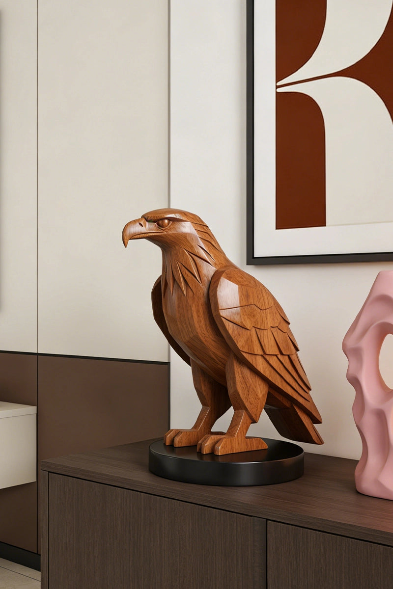 Eagle Wooden Art Sculpture #WAN028