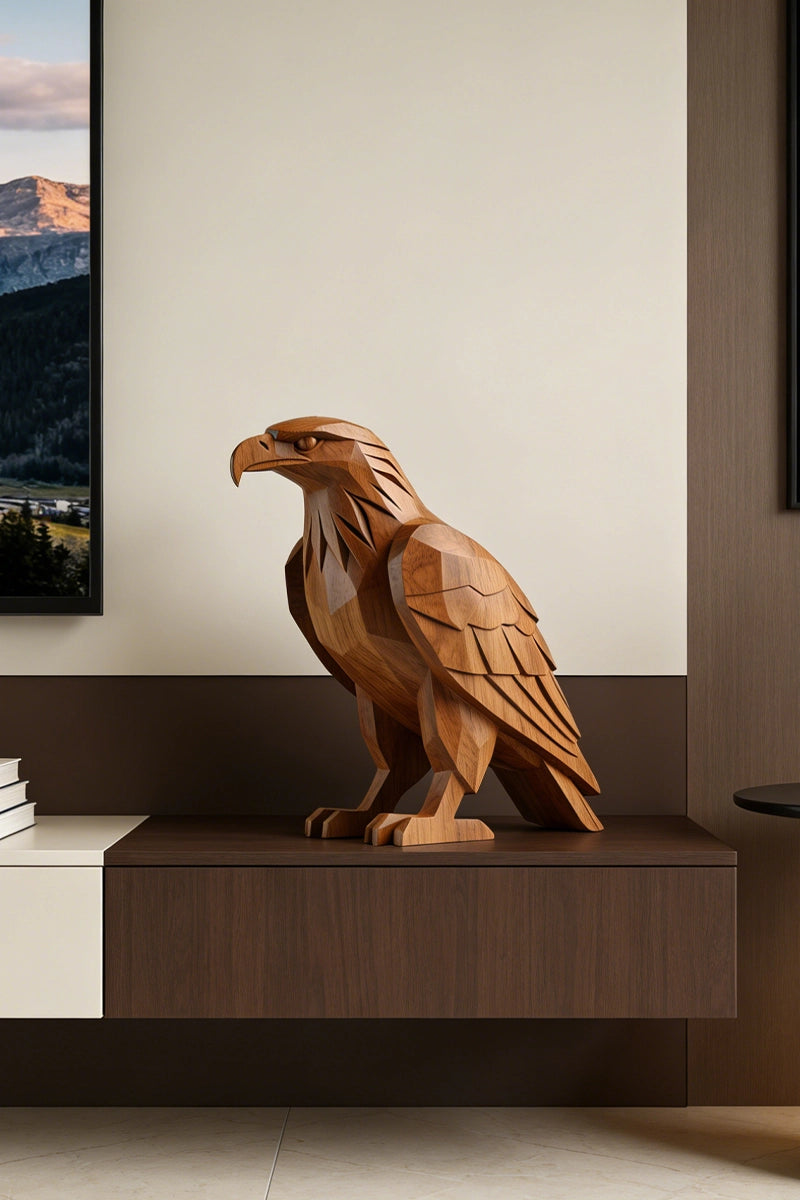 Eagle Wooden Art Sculpture #WAN028