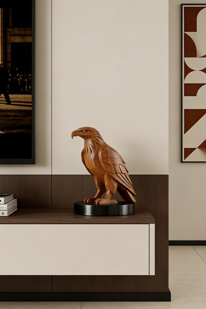 Eagle Wooden Art Sculpture #WAN028