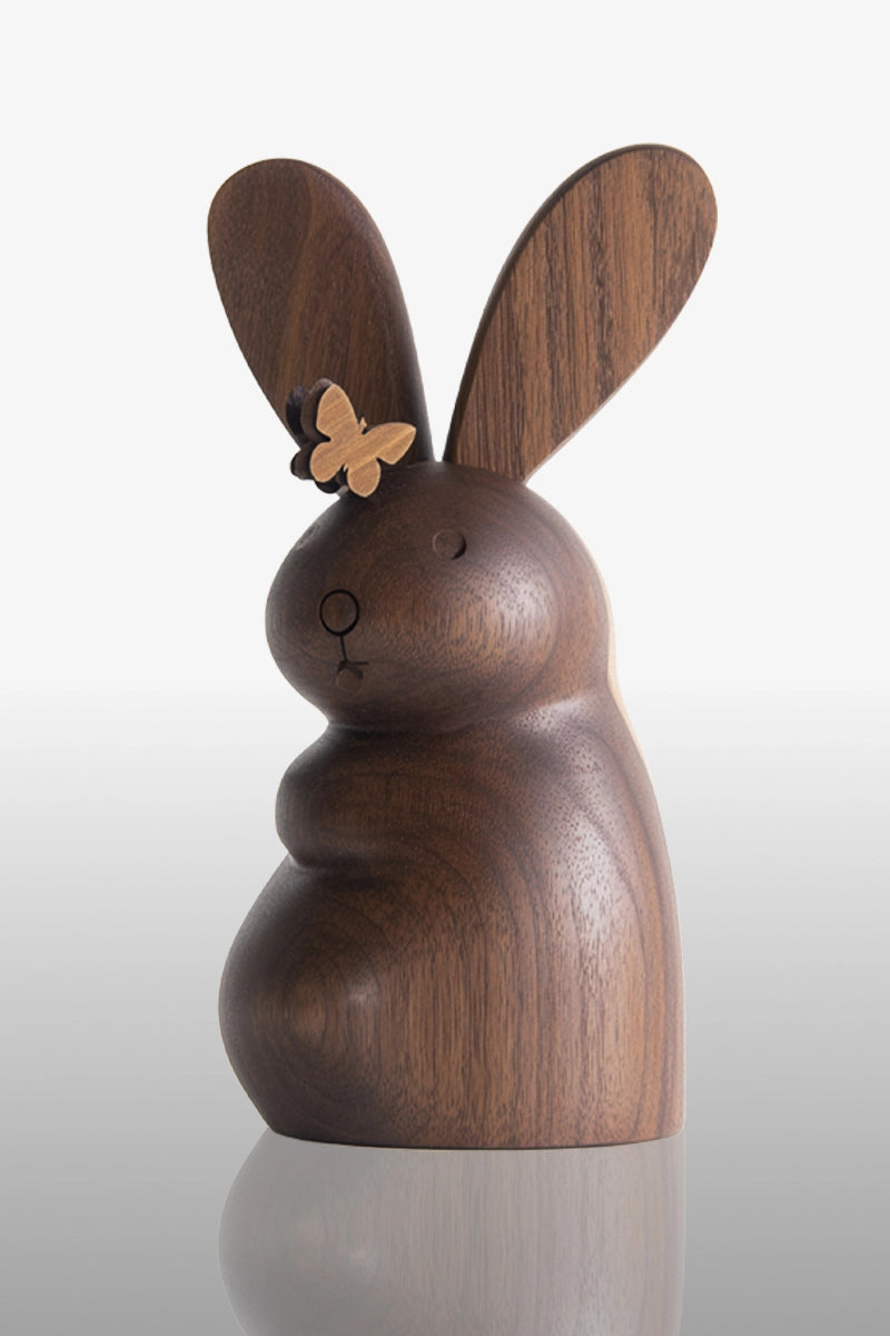 Bunny Wooden Art Sculpture #WAN036