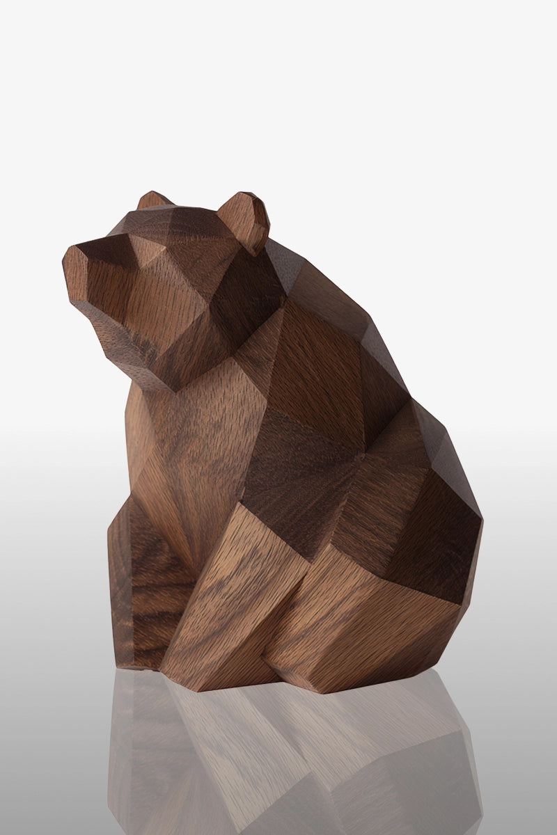 Bear Wooden Art Sculpture #WAN037