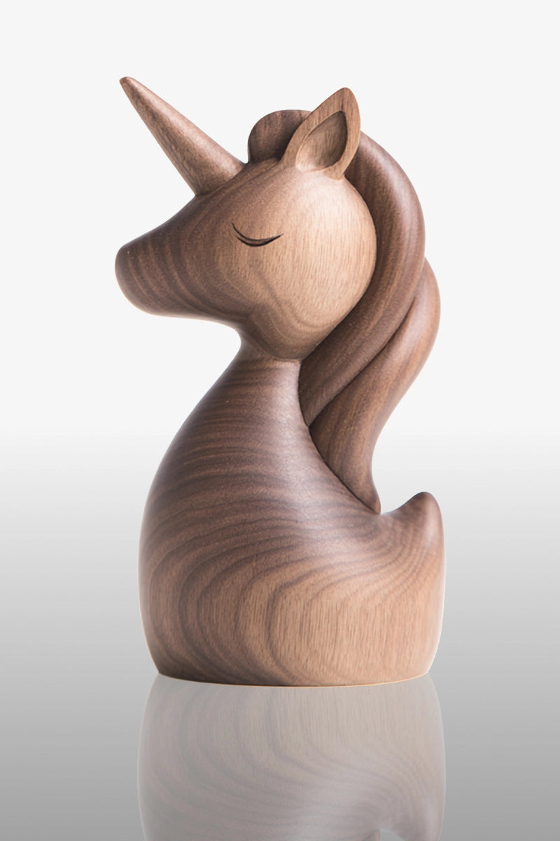 Unicorn Wooden Art Sculpture #WAN038