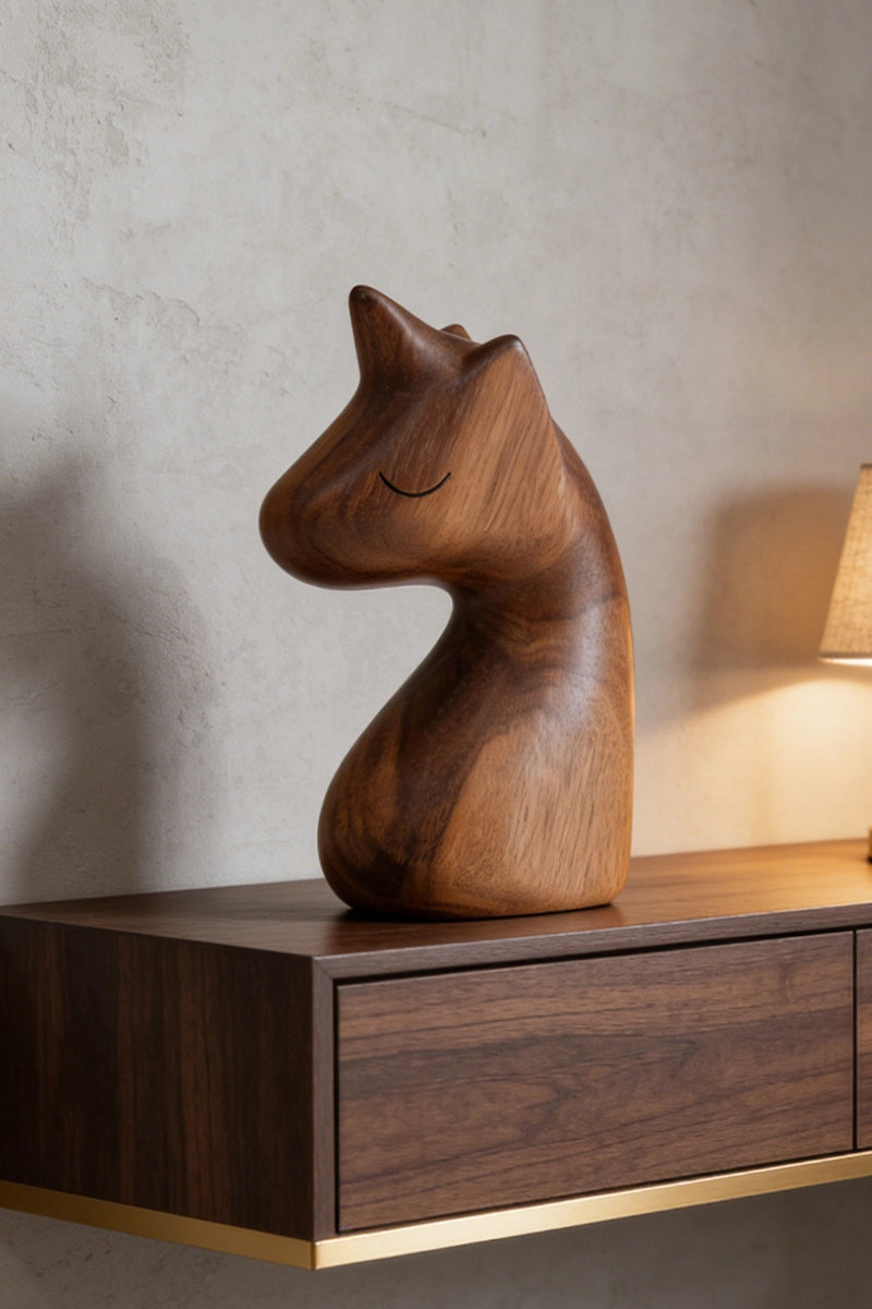 Unicorn Wooden Art Sculpture #WAN041